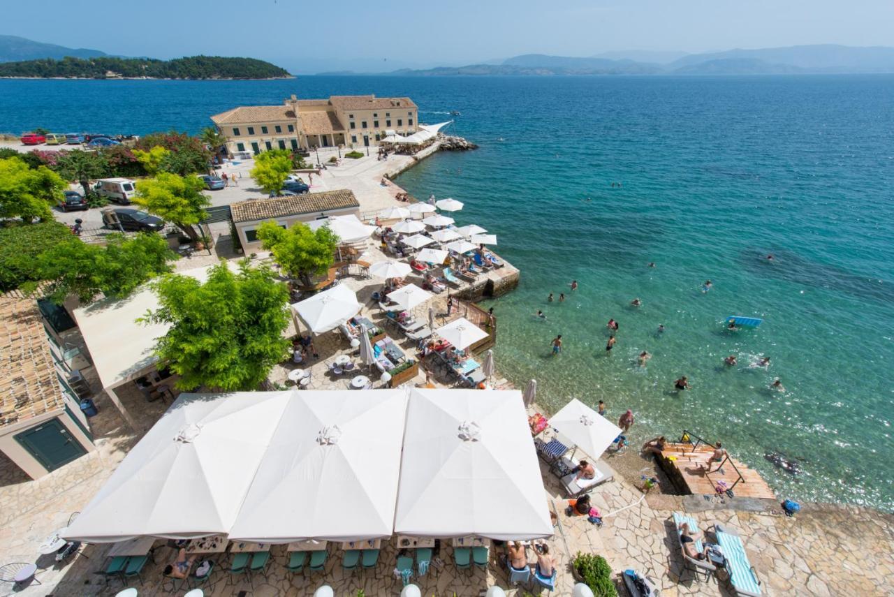 Mouragia Loft - Waterfront Old Corfu Town Apartment Bagian luar foto